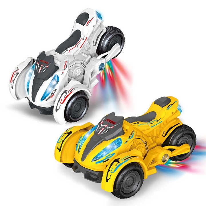 Rotating Battery Motorbike Toy