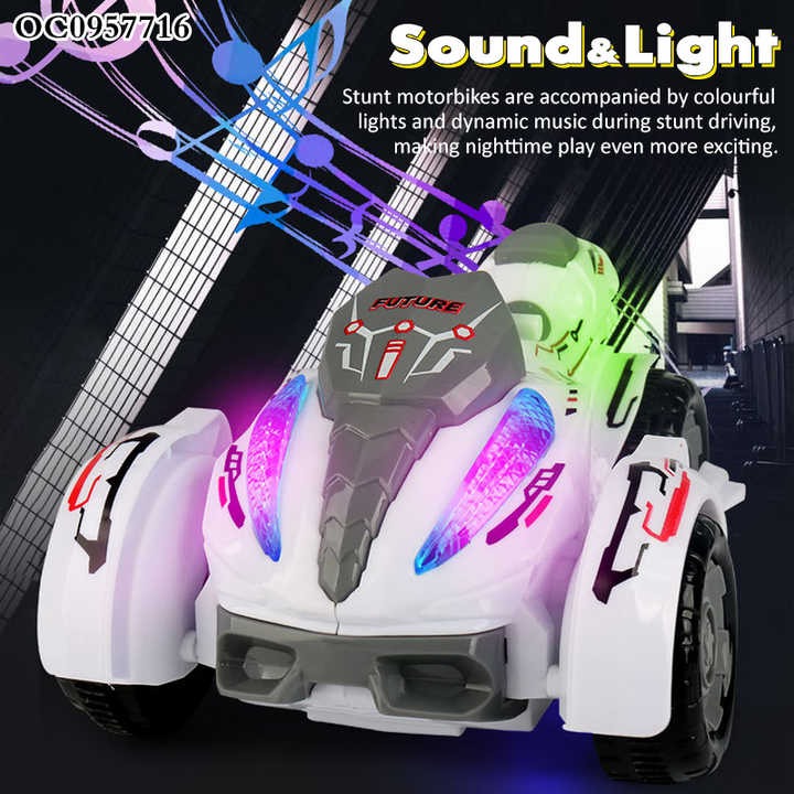 Rotating Battery Motorbike Toy