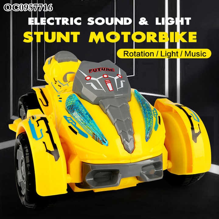 Rotating Battery Motorbike Toy