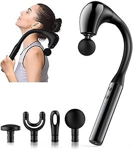 Zocify U-shaped long-handle massage gun