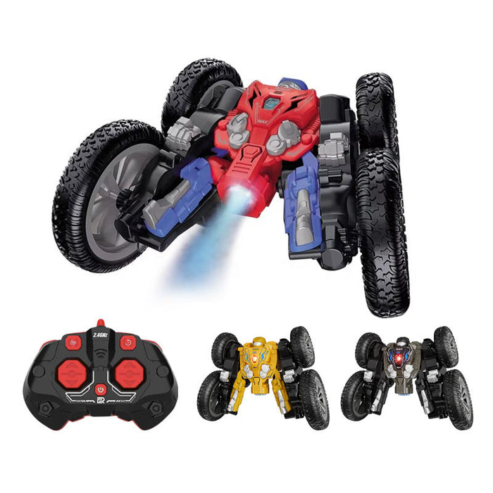 Remote Control Transforming Robot Car