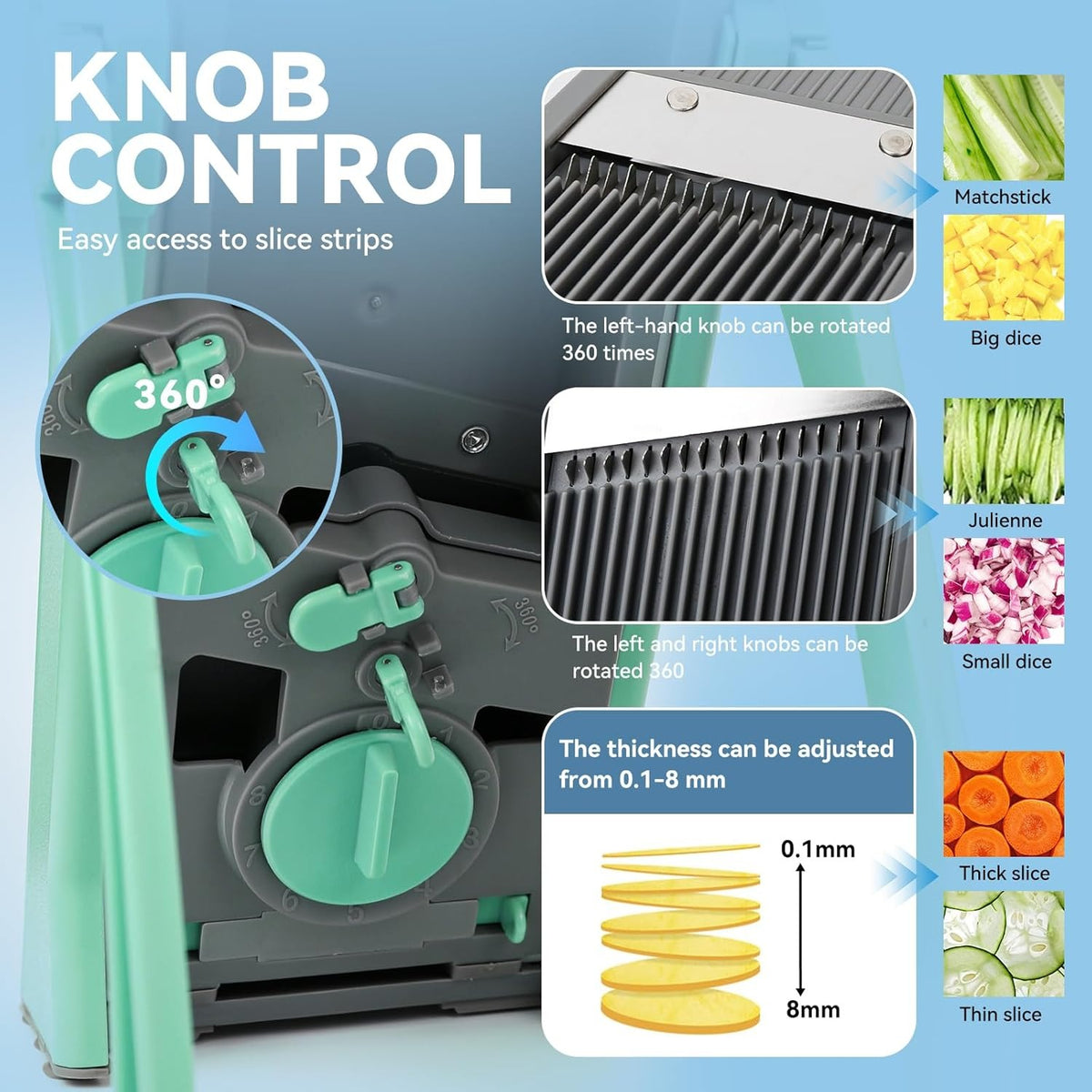 Vegetable Chopper & Slicer