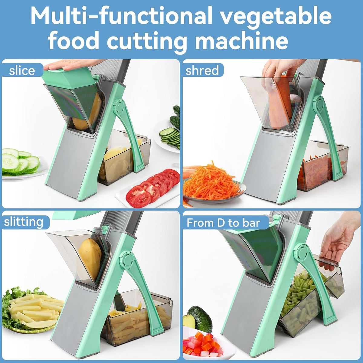 Vegetable Chopper & Slicer