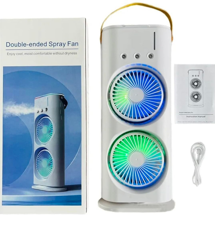 Portable Double-Ended Mist Fan