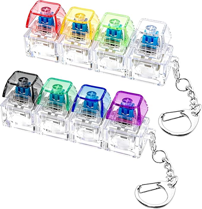 Keyboard Clicker Fidget Keychain