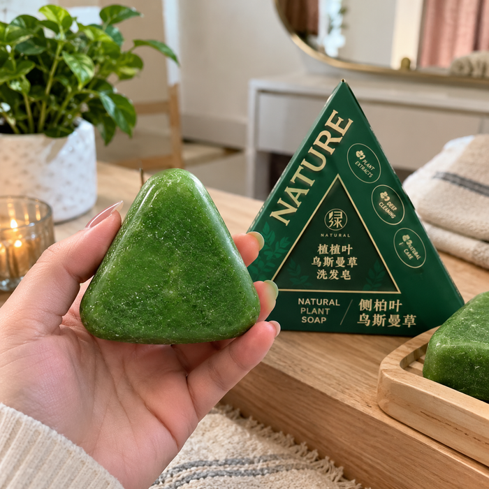 Nature Triangle Shampoo Bar